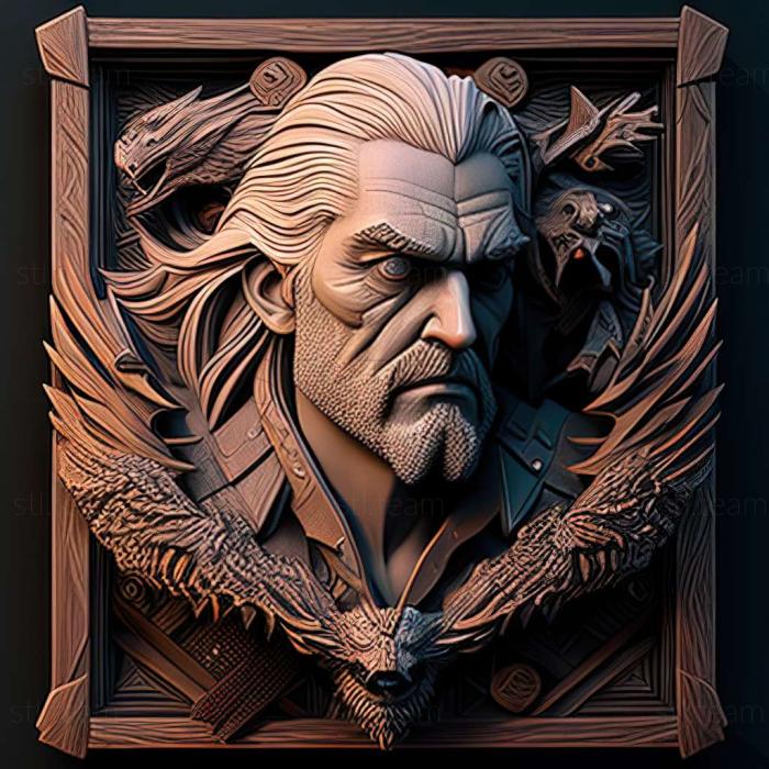 3D model The Witcher game (STL)